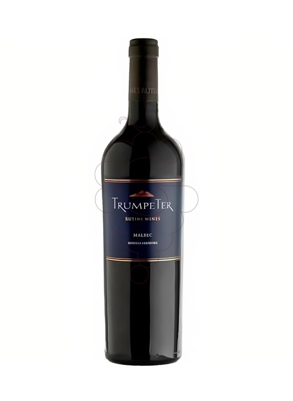 Foto Trumpeter malbec 2021 75 cl vi negre