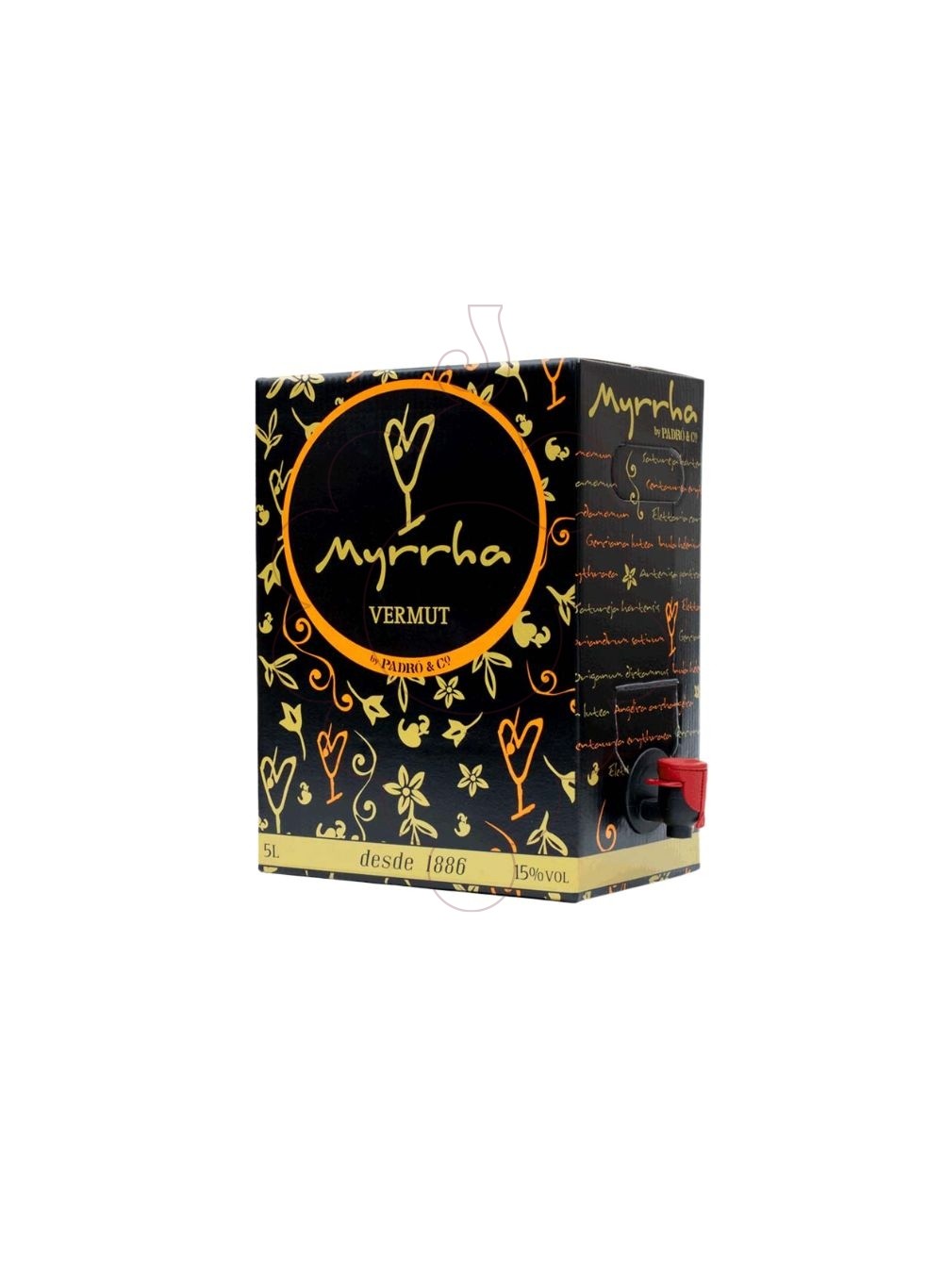 Foto Aperitiu Vermut Myrrha Rojo bag Box