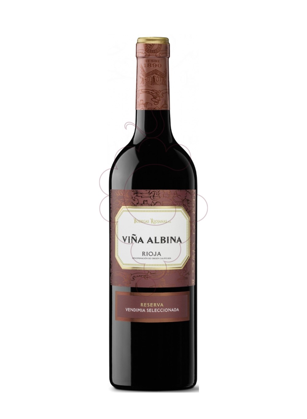 Foto Viña Albina Reserva Selección Magnum vi negre