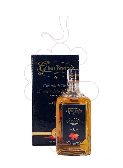 Foto Whisky Glen Breton Black Label 10 Anys