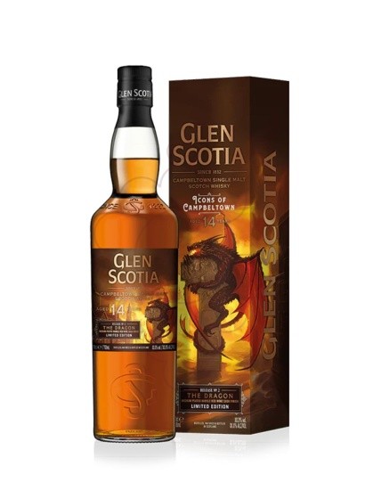 Foto Whisky Glen Scotia Medium Peated Barolo Red Wine Cask 14 Anys