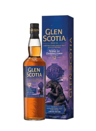 Foto Whisky Glen Scotia Unpeated Tawny Port Cask 12 Anys