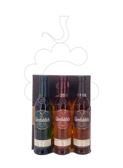 Foto Whisky Glenfiddich Pack Variat 3 u