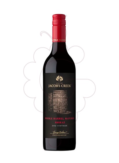 Foto Jacob's Creek Double Barrel Shiraz vi negre