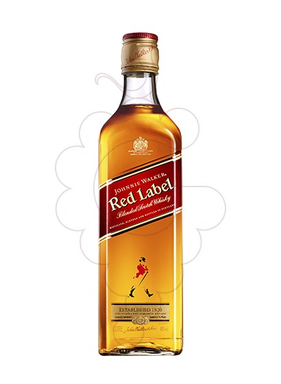 Foto Whisky Johnnie Walker Red Label no emplenable