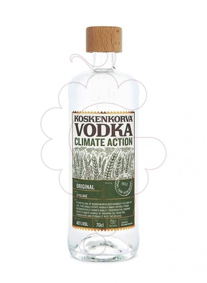 Foto Vodka Koskenkorva climate action 70
