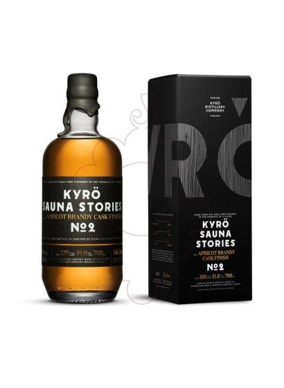 Foto Whisky Kyrö Sauna Stories Apricot Brandy Cask Nº 2