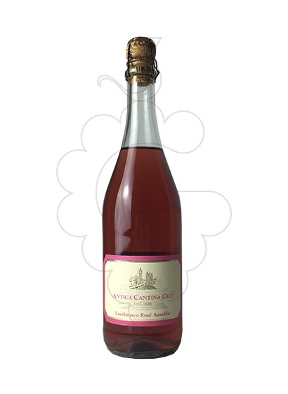 Foto Lambrusco Antica Ceci Rosat vi escumós
