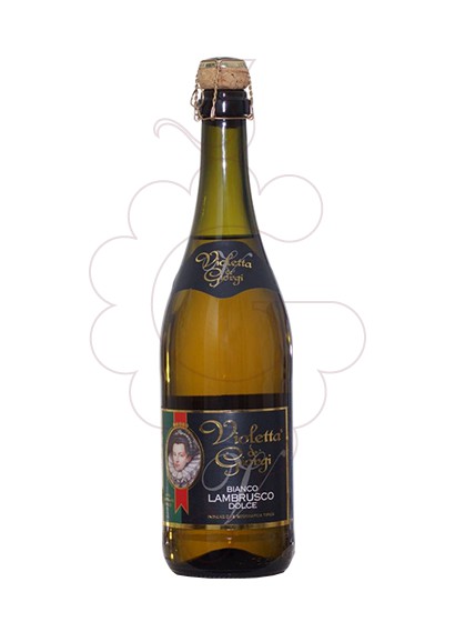 Foto Lambrusco Violetta de Giorgi Bianco Dolce vi escumós