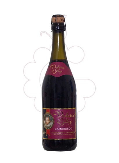 Foto Lambrusco Violetta de Giorgi Rosso Dolce vi escumós