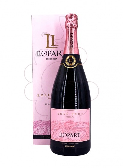 Foto Llopart Rosat Brut Magnum vi escumós