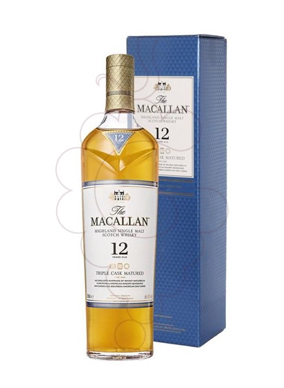 Foto Whisky Macallan 12 anys Triple Cask Matured fine oak