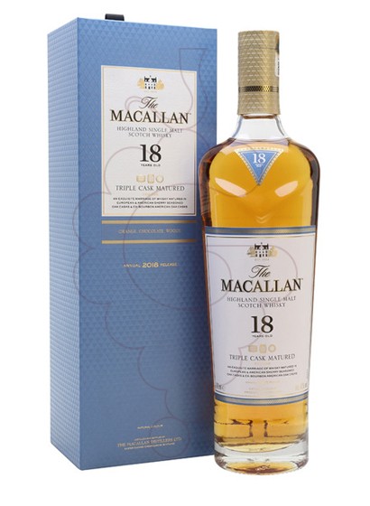 Foto Whisky Macallan Triple Cask 18 Anys