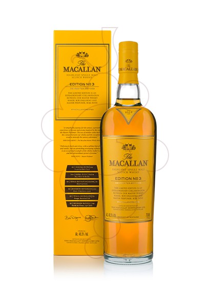 Foto Whisky Macallan Edition Nº 3
