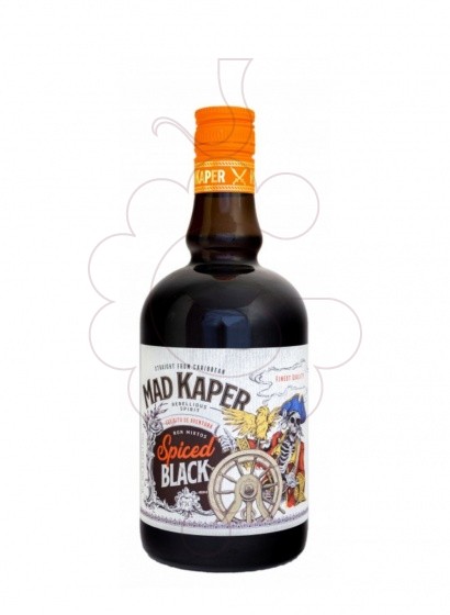 Foto Rom Mad kaper spiced black rum 70