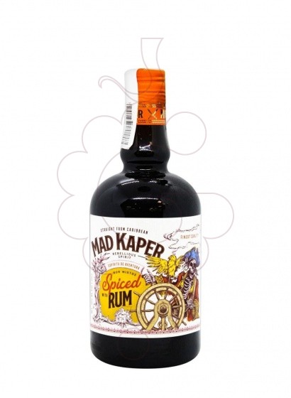 Foto Rom Mad kaper spiced rum 70 cl