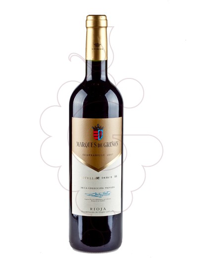 Foto Marques de Griñon Tempranillo vi negre