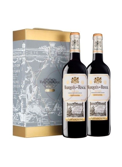 Foto Cajas regalo Marqués de Riscal Reserva Pack 2 u