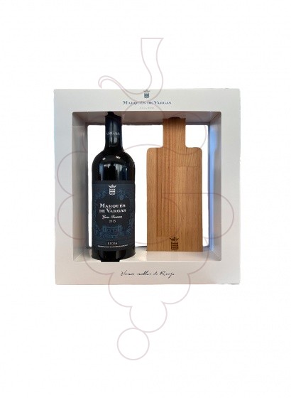 Foto Marqués de Vargas Gran Reserva Pack (1 u + taula) vi negre