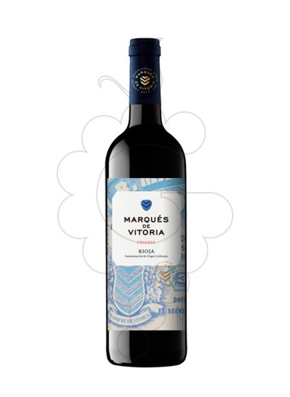 Foto Marques de Vitoria Crianza Magnum vi negre