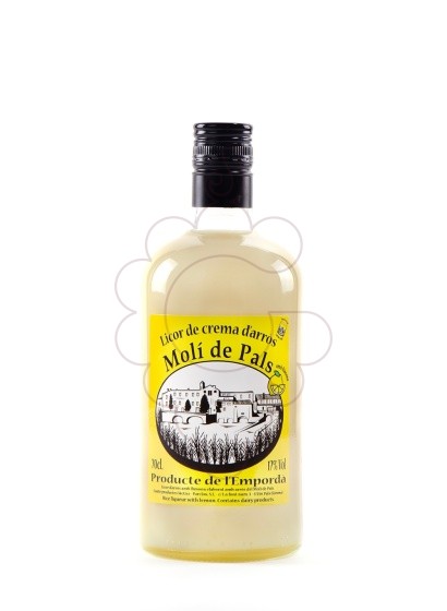 Foto Licor Molí de Pals Crema d'Arròs amb Llimona