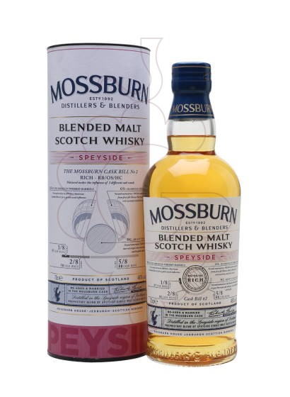 Foto Whisky Mossburn Blended Malt Speyside
