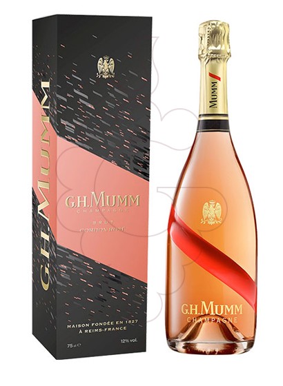 Foto Mumm Grand Cordon Rouge Rosé Brut Estutxat vi escumós