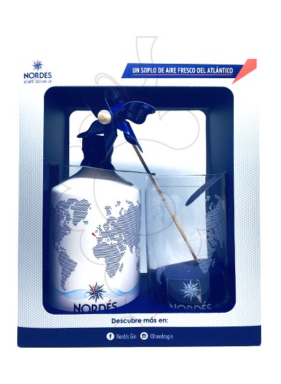 Foto Ginebra Nordés Atlantic Gin Pack (1 u + Got)
