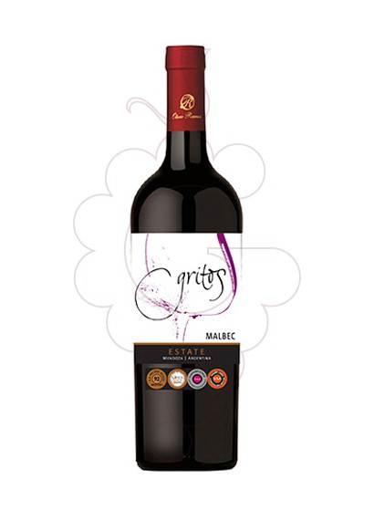 Foto Otero Ramos Gritos Malbec vi negre