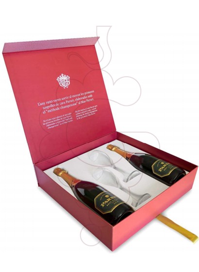 Foto Caixes regal Parxet Brut Nature Pack (2 u + 2 copes)