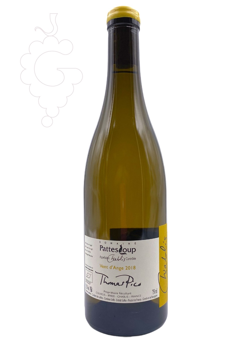 Foto Pattes Loup Chablis Vent d'Ange vi blanc