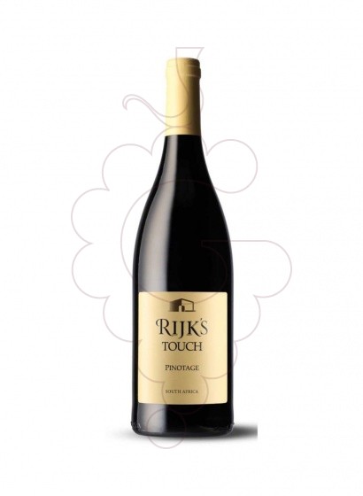 Foto Rijk's Touch Pinotage vi negre
