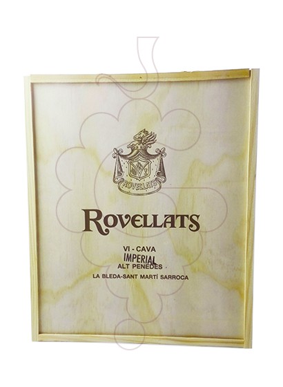 Foto Caixes regal Rovellats Gran Reserva Pack Fusta 3 u