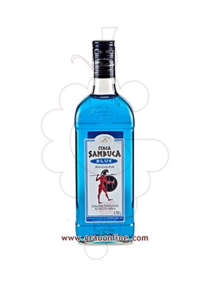 Foto Licor Sambuca Itaca Blue