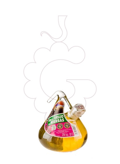 Foto Orujo Sierra del Oso Licor de Hierbas (porrón)