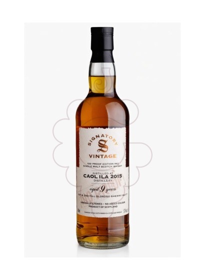 Foto Whisky Signatory Caol Ila 2015 9 Anys