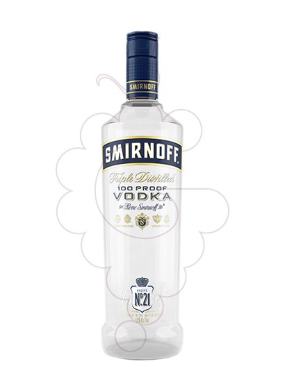 Foto Vodka Smirnoff Etiqueta Blava
