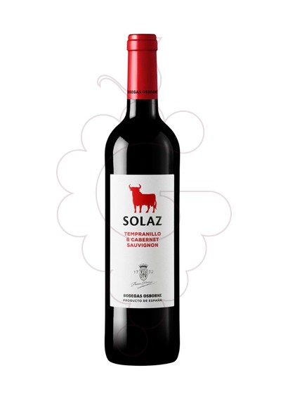 Foto Solaz Tempranillo Cabernet vi negre