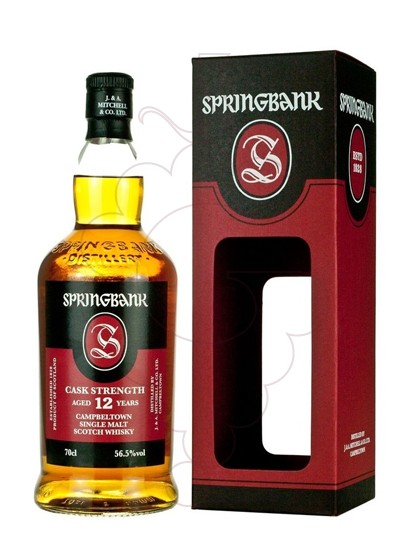 Foto Whisky Springbank Cask Strength 12 Anys