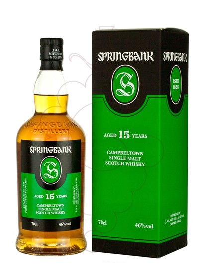 Foto Whisky Springbank 15 Anys