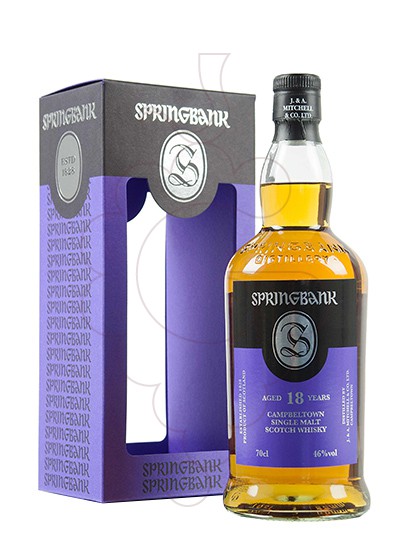 Foto Whisky Springbank 18 Anys