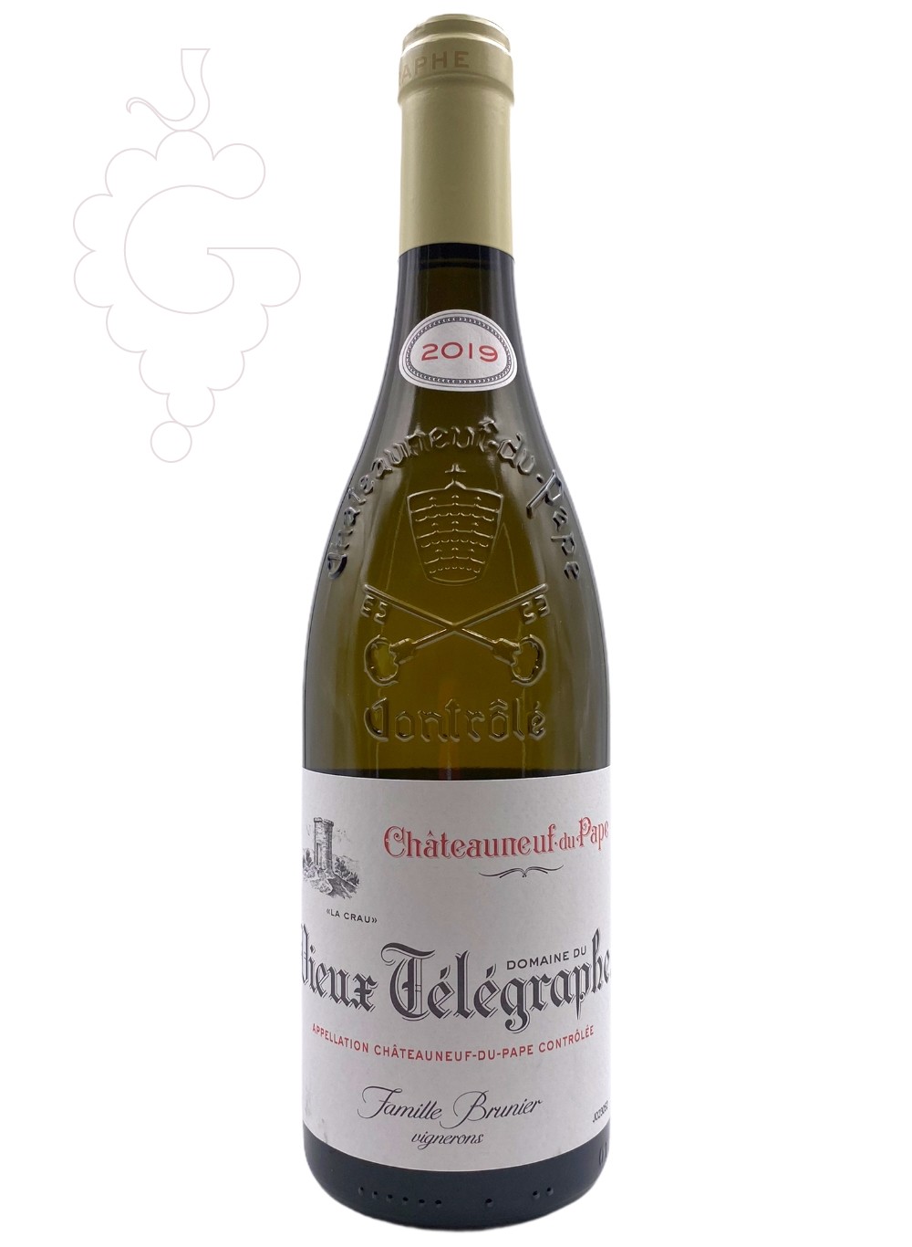 Foto Vieux Télégraphe La Crau Chatenueuf-du-Pape Blanc vi blanc