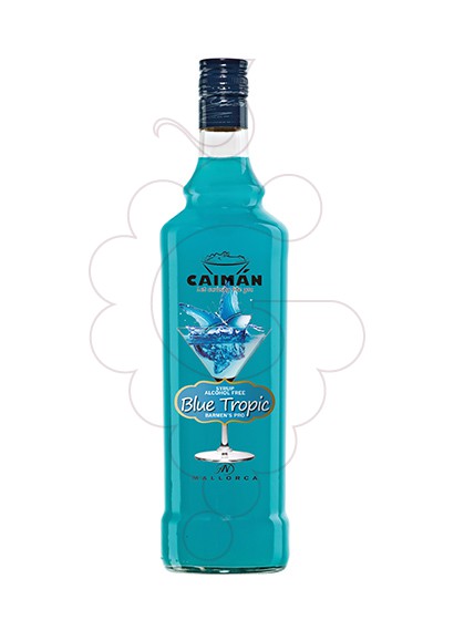 Foto Xarops Caimán xarop Blue Tropic (sense alcohol)