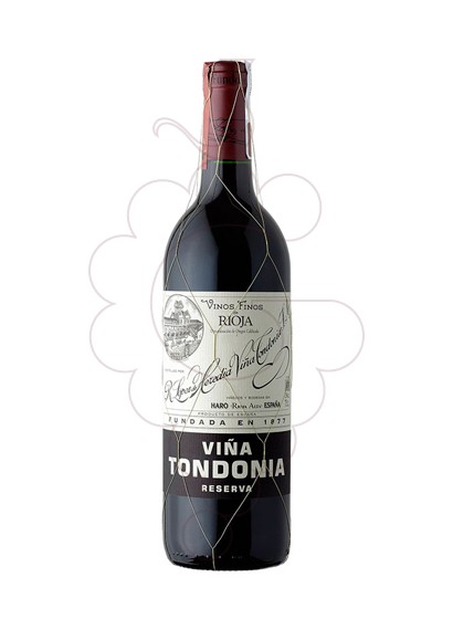 Foto Viña Tondonia Reserva Magnum vi negre