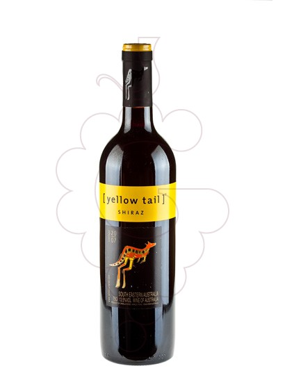 Foto Yellow Tail Shiraz vi negre